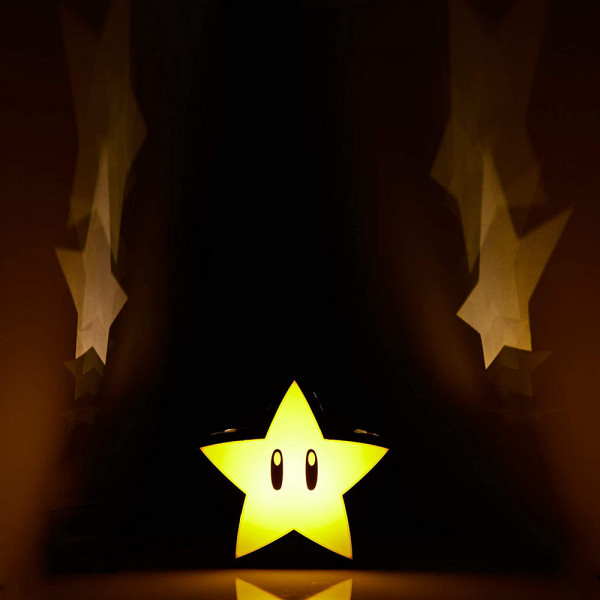 Paladone Light Super Mario: Super Star Light with Projection